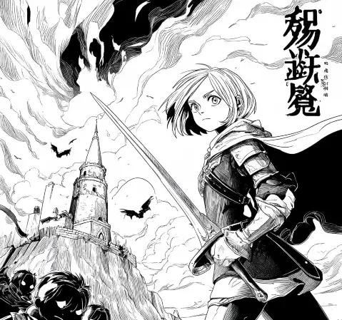 热血漫画《剑道社的逆袭》封面